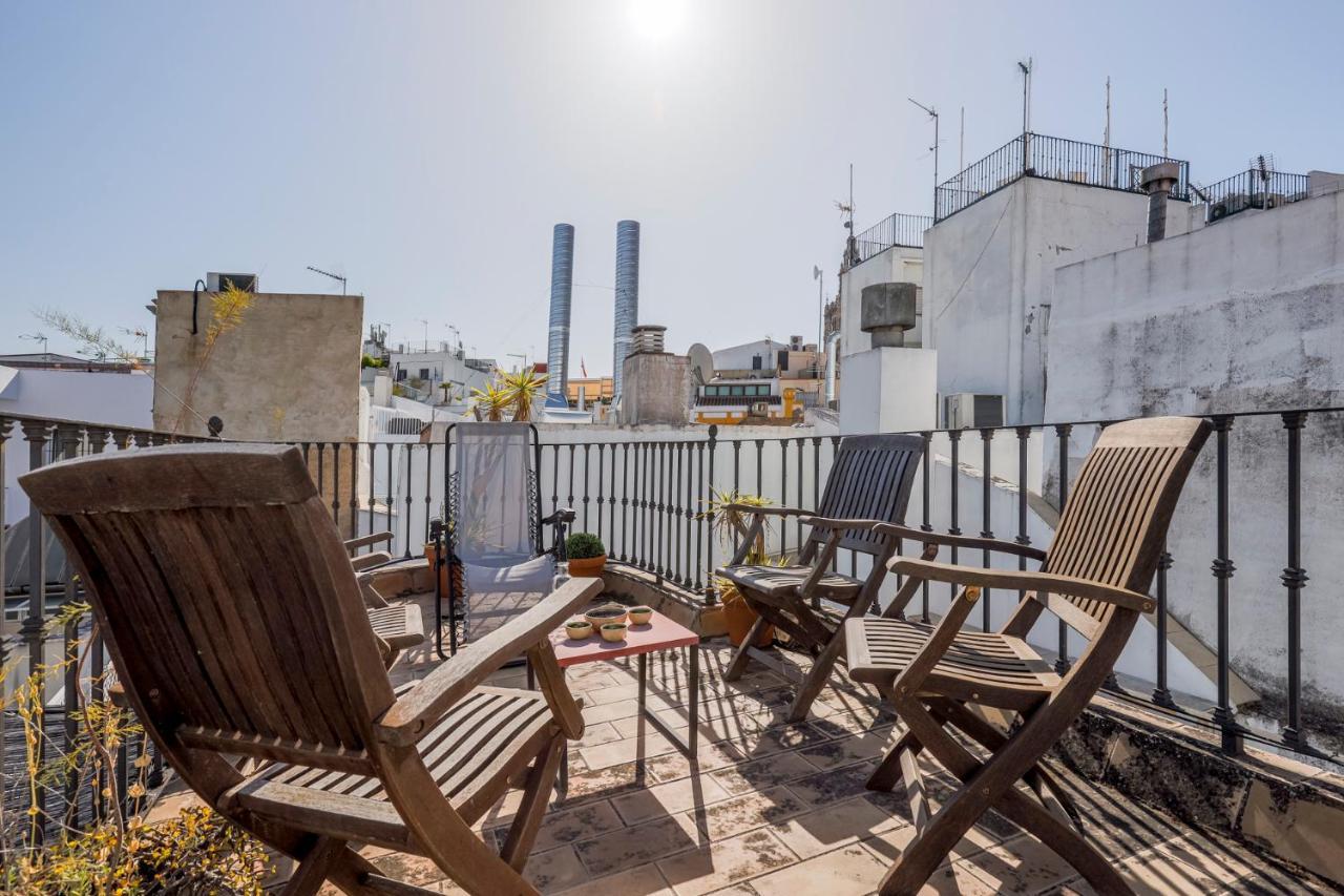 Fantastico Duplex 2 Terrazas 3 Habitaciones 2 Banos セビリア エクステリア 写真
